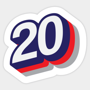 20 Sticker